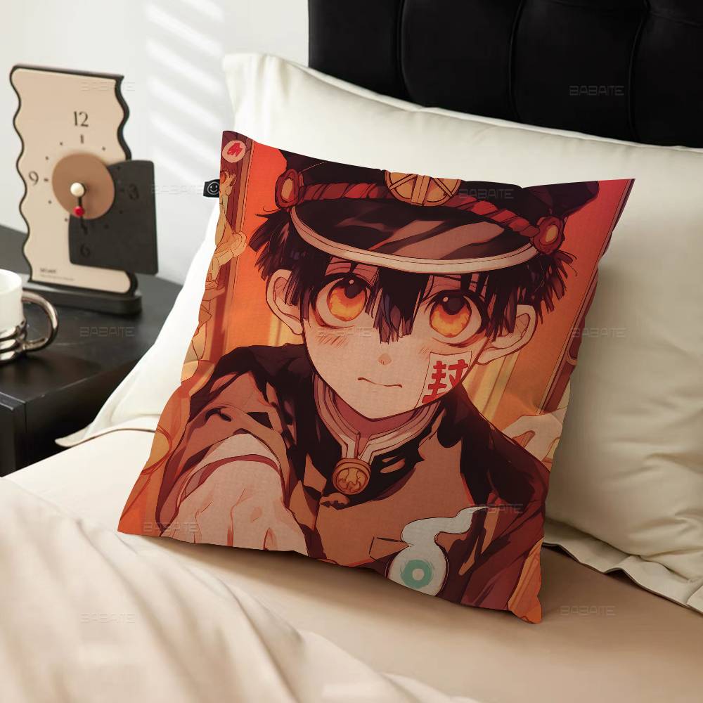 Anime Toilet B-Bound H-Hanako Kun Pillow Cushion Cover Pillowcase Living Room Sofa Home Decor