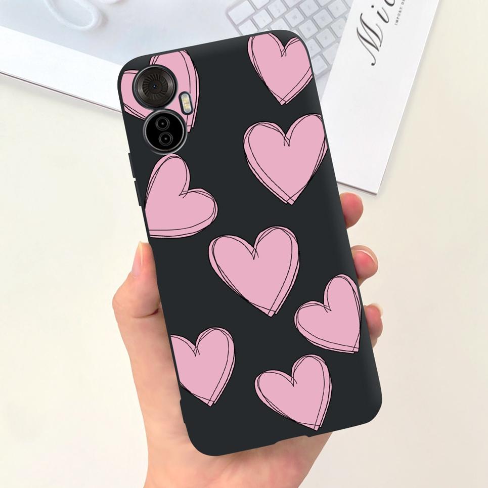 For Itel Vision 5 Plus Phone Case Soft Silicone Cover for ITEL S18 pro Vision5plus 5+ Fundas Cartoon Moon Sky Girly Pattern Capa