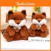 Fox Little Plush Toy Cartoon Stuffed Animal Doll Bedroom Decoration Kids Gift