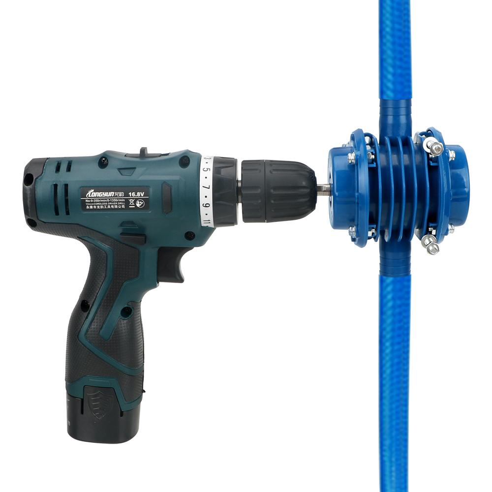 Heavy Duty Self-Priming Hand Electric Drill Water Pump Mini No Power Required Home Garden Centrifugal Pumps