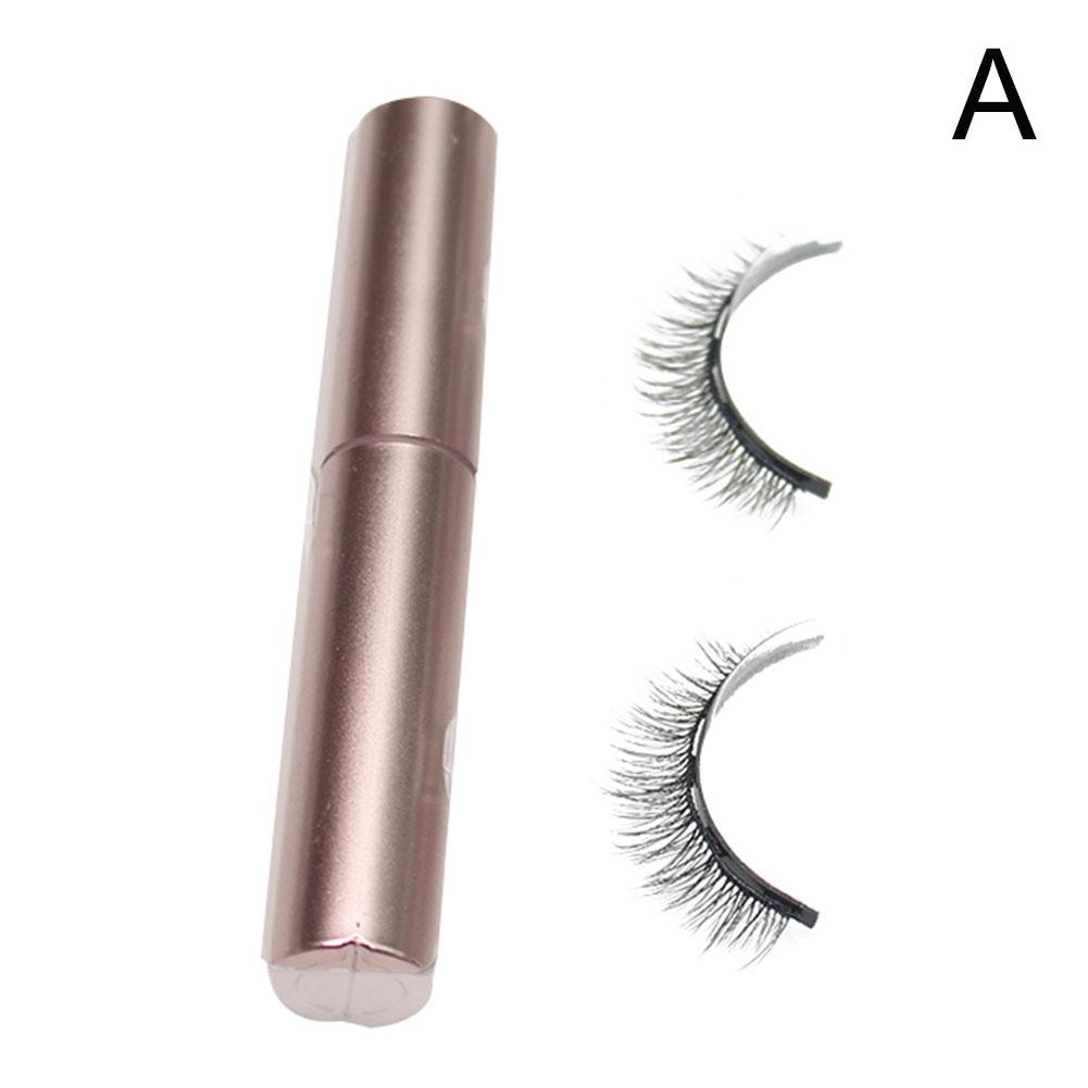 1 пара 3D магнитных накладных ресниц с магнитным макияжем, стойкий быстрый глаз, натуральные Fals T9P1