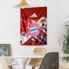 Fc Bayern Munich Uefa Champions Wall Decor Tapestry Art For Pet Memorial Birthdaywedding Party Backdrop Family Gift