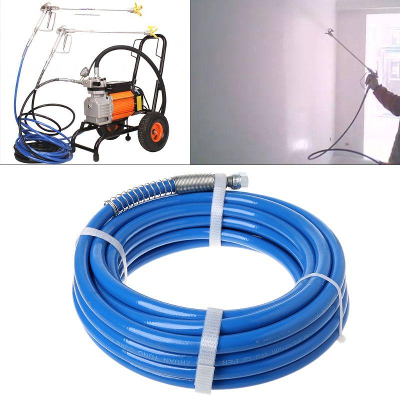 Шланг/Трубка для безвоздушного распыления краски 7,5 м / 10 м / 15 м 3000 PSI / 5000 PSI Волокнистая трубка для распылителя
