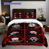 Horror Icons Thriller'S Guide Iconic Killers Threepiece Set 1 Duvet Cover 2 Pillowcase Without Core Bedding Set Soft And Comfortable