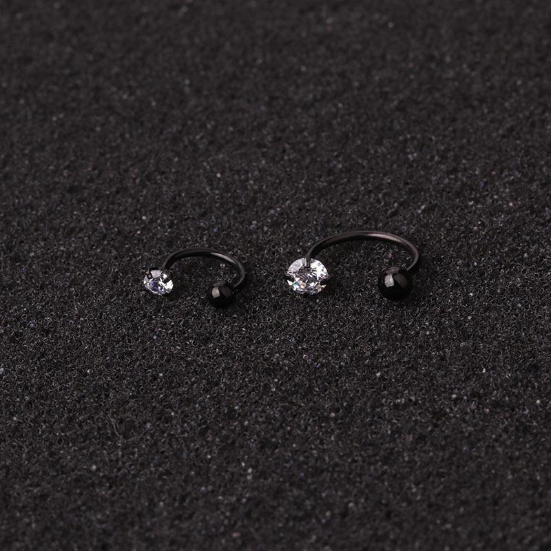 1 шт. Популярная горячая распродажа, серьги-гвоздики для пирсинга хряща, серьги-гвоздики из нержавеющей стали, серьги-гвоздики, серьги-гвоздики для пирсинга хряща, ...