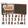 Miniature Advent Calendar 2026 Career Calendar, 24-Day Countdown Box with Mini Occupation Interactive Parent Child Toy Figures, Community Helper