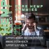 Gummies 6,000,000mcg, Omega 3‑6‑9 Vitamin A B1, 60 Veggie Gummies 30‑Day Supply Dietary Supplement