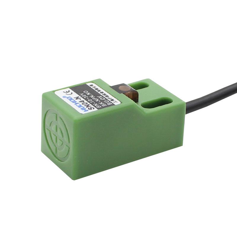 Бесконтактный переключатель металлический предел SN04 датчик квадратный водонепроницаемый NPN PNP NO NC DC три провода 10-30 В AC два провода 90-250 В