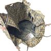 FENDI Zucca pattern Logo Hardware Hand Bag, All-Over Print Shoulder Bag Tote Bag