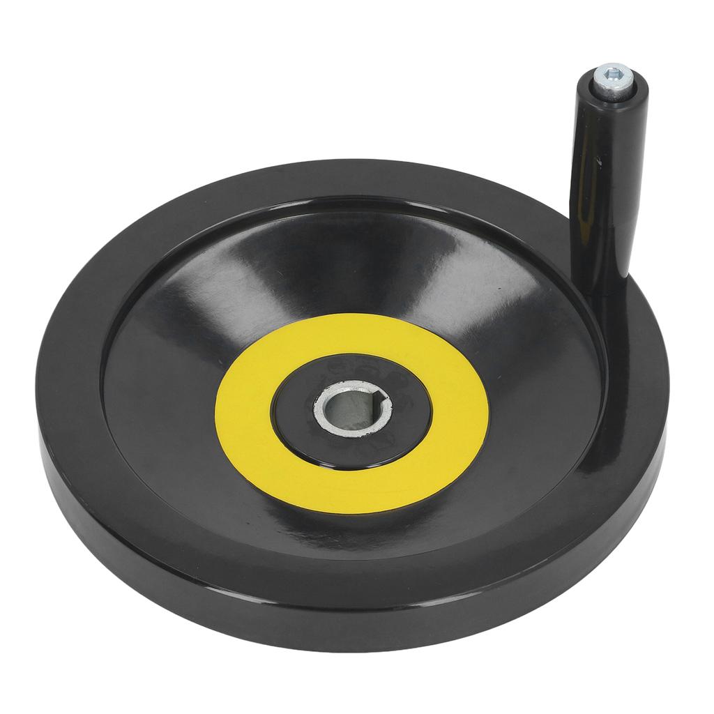 Маховик настольной пилы, центральное отверстие 22 мм, внешний диаметр 250 мм с вращающейся ручкой для фрезерного станка Ma