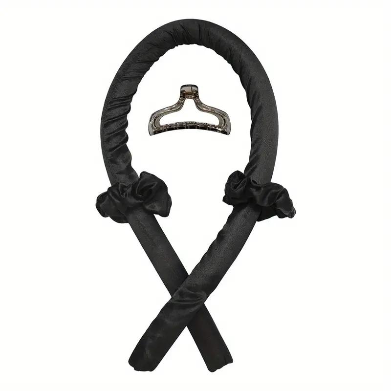 Набор из 4 шт., атласные бигуди для завивки волос на ночь, термобигуди с повязкой на голову, 4 шт. Нежный и эффективный уход за волосами