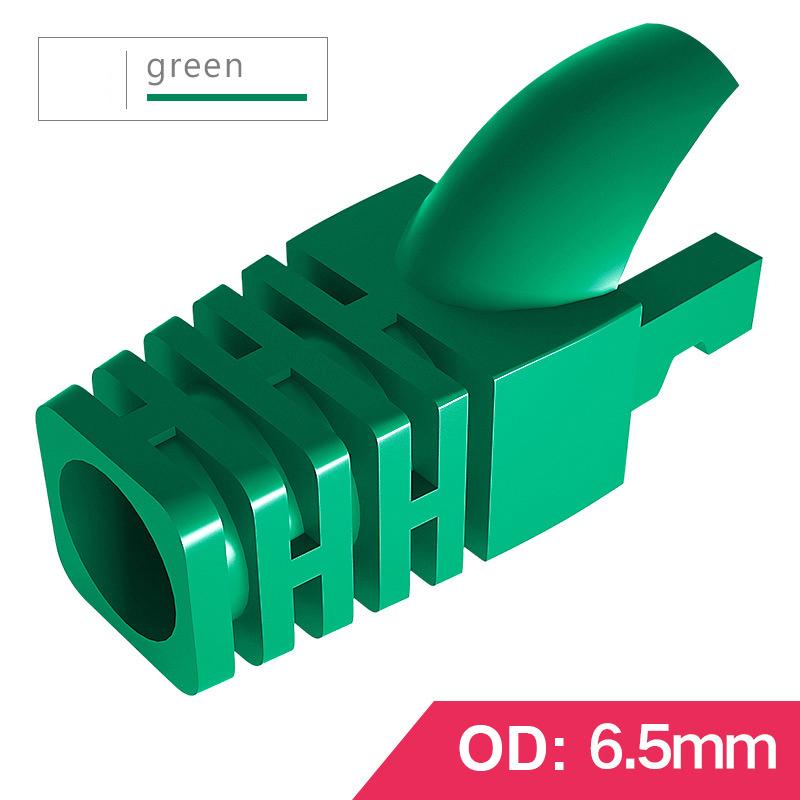 RJ45 CAT6 CAT5e Адаптер Колпачок Ethernet Сетевой Кабель Разъемы Штекеры RJ45 Колпачки Cat 5 CAT6 Защитный Чехол Разноцветный