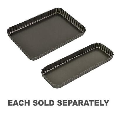 Прямоугольная форма для киш-кеша со съемным дном Bakemaster