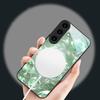 Розы цвета ледяного кристалла Для Samsung Galaxy S26 Ultra S20 FE S21 S22+ S23 Plus S24 Ultra 25 Edge Для Magsafe Стеклянный чехол для телефона