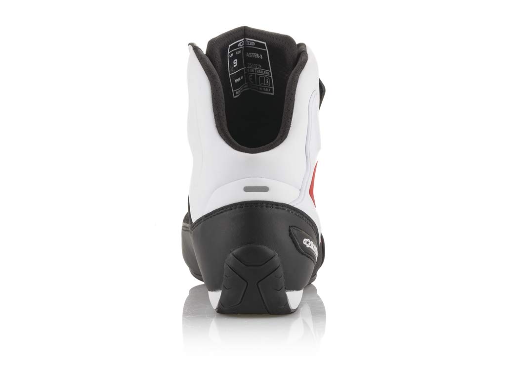 Велообувь Alpinestars FASTER3 1691590203 Черный/Белый/Красный 8.5/26.0см (251 0219)