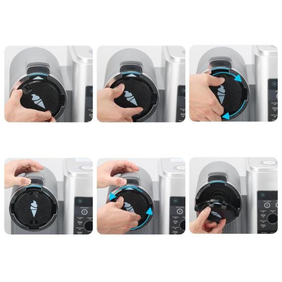 Dustproof Seal Lid for Ninja NC701 Ice Cream Maker Personalized Dust Cover Ice Cream Machine Accessory