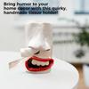 Новый забавный держатель для салфеток ручной работы с 3D-дизайном носа и рта, уникальный диспенсер для салфеток для спальни, ванной комнаты, забавный подарок-кляп