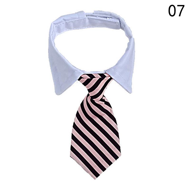 1 шт., формальный галстук-бабочка с воротником, галстук для домашних животных, товары для домашних животных, полосатый свадебный галстук для собак