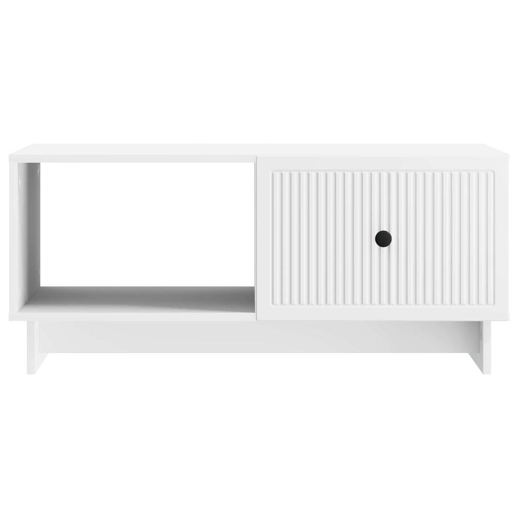 White Coffee Table 90 x 50 x 40 cm Particleboard