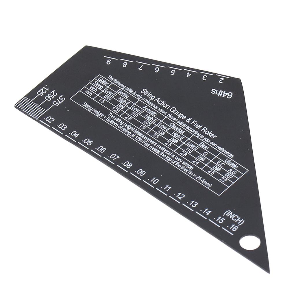 Гитарная струна, измерительная линейка, инструмент из нержавеющей стали, электрогитара, бас-гитара, аксессуары, аксессуары