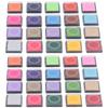 2 Box Stamp Pad 20 Colors NonToxic HandMade Children Finger Ink Craft Supplies