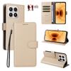 For iPhone 17 Pro Max Case Card Holder Kickstand Leather + TPU Phone Cover with Ring Holder