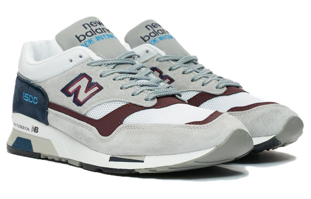1500 New Balance Сделано в Англии 'Серый Бордовый' M1500NBR