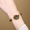 Rosewood simple accessories bracelet, retro solid wood wood bracelet, men's and women's bracelet, couple's gift handlebar play