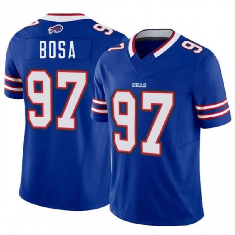 Buffalo Bills Football Jersey - 14 Diggs 17 Allen 3 Embroidered Sports Uniform Fans