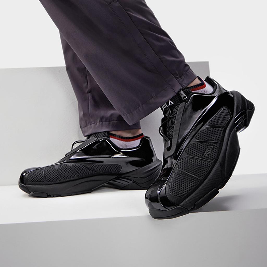 Fila Реплика Ferrari Авангардная Мода Универсальные Низкие Повседневные Кроссовки Мужские кроссовки Черные F12M431116FBK