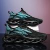 Large Size Spring New Fly-woven Light and Breathable Casual Sports Shoes Twist Bottom Men's Running Men's Shoes