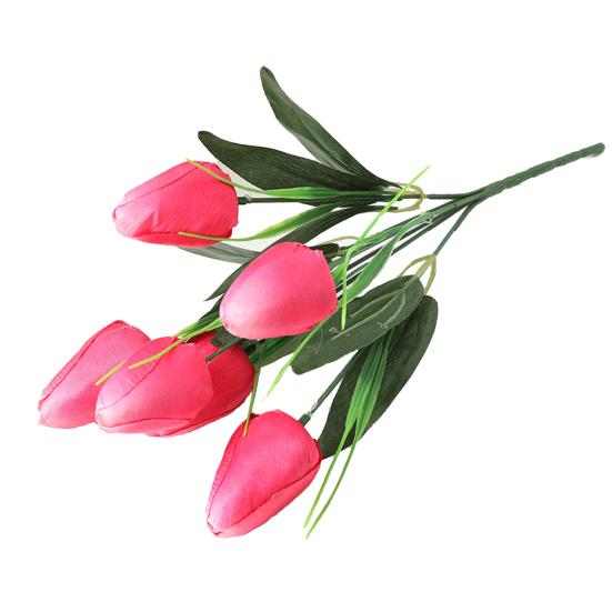 Красивый искусственный цветок никогда не увядает, многослойные лепестки создают жизненную силу