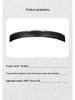 BMW 3 Series E46 No-Drill Carbon Fiber Ducktail Rear Spoiler Diffuser
