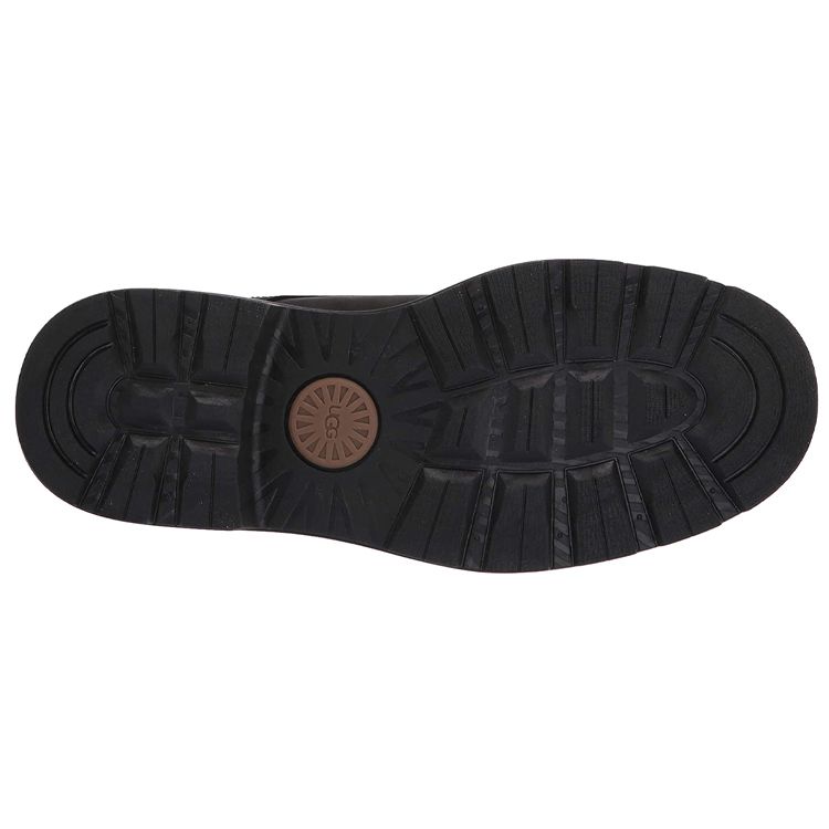UGG Средние ботинки Biltmore Кожаные Водонепроницаемые Прочные Ботинки для улицы Мужские ботинки Черный 1114173-BLK