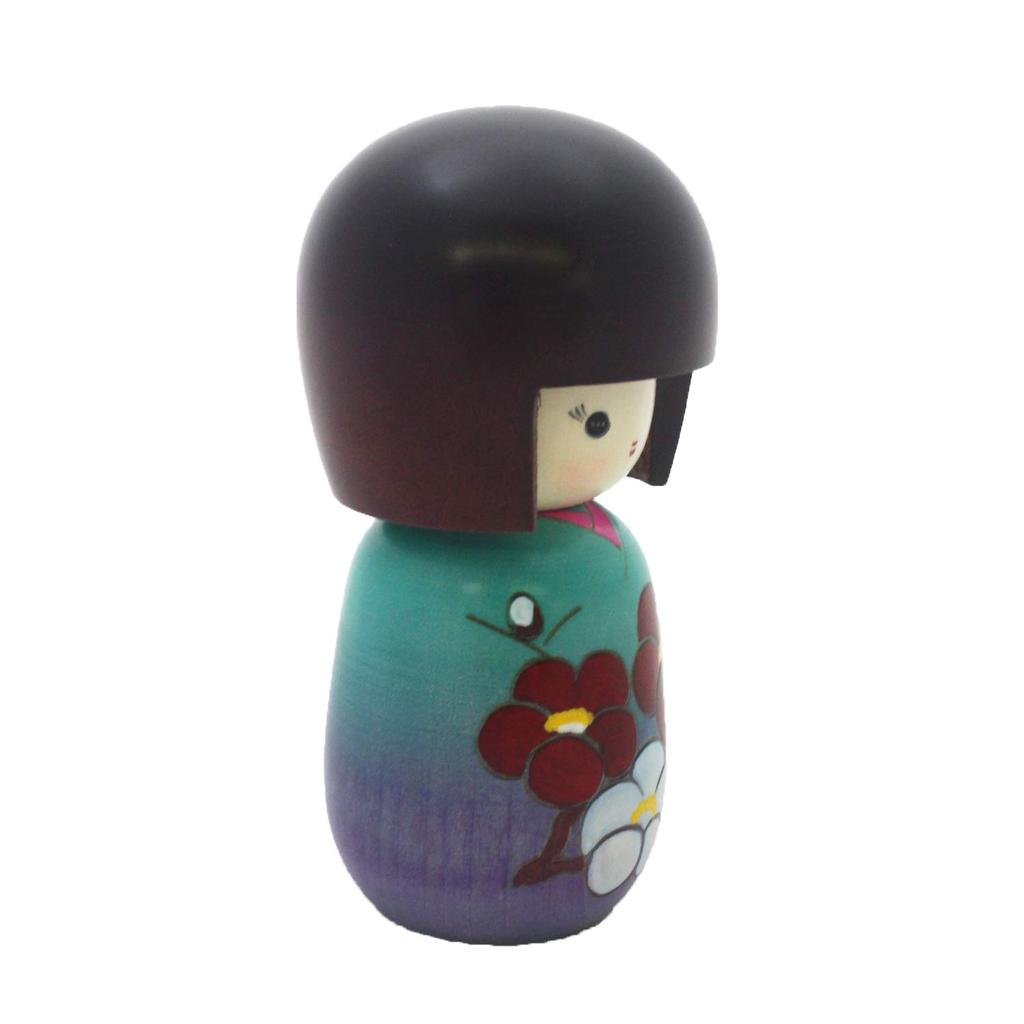 Creative Kokeshi Flower Calendar Minister Award Made by Masae Made In Japan (Plum) (Prime Winner, Fujikawa)