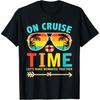 Летняя футболка для всей семьи в стиле 'On Cruise Time Cruise Squad' для мужчин, женщин, девочек, детей