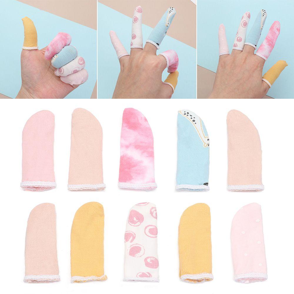 Household Breathable Fingertips Protector Gloves Picking Finger Cover Finger Cots Finger Covers