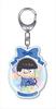 Push Karamatsu Acrylic Keychain Gift Balloon Osomatsu-san Ver.