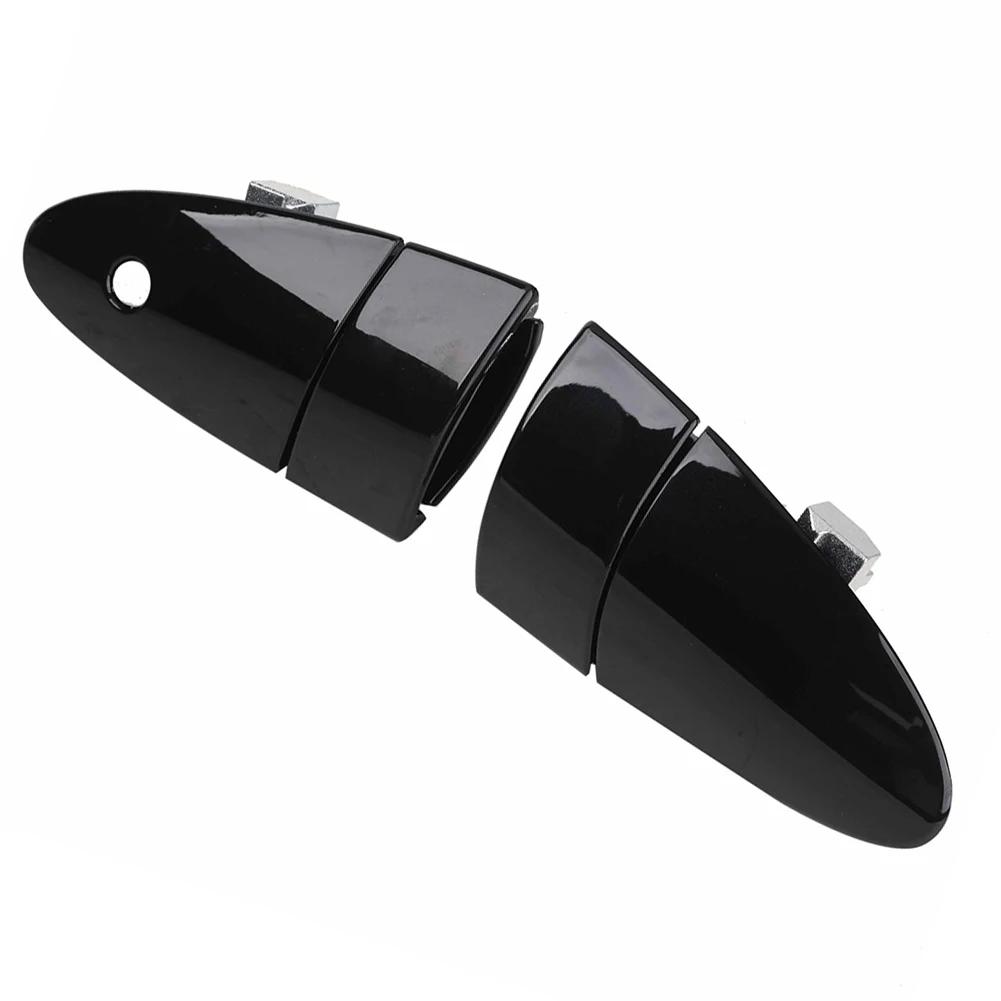 Пара наружных дверных ручек для Honda CRZ CR Z 2011 2015 Изготовлены из ABS-материала Замените сломанные или поврежденные ручки с легкостью