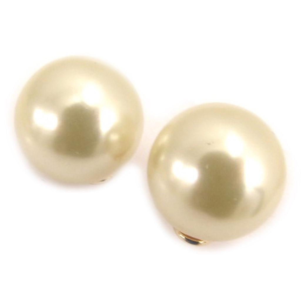 Les Trésors De Lily [L1252] - Gold Plated 'Perla' Earrings 13 Mm