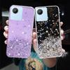 Мягкий силиконовый чехол из ТПУ с блестками и звездами для OPPO Realme C30 C31 C33 C35 C21Y C25Y C20 7i 8 9 Pro A17 A54 A74 A94 A57 A96 5G 4G, блестящий чехол с блестками