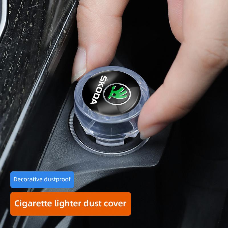 Automotive Ignition Device Internal Dust Cover Accessories For Skoda Octavia Kodiaq Fabia Superb Karoq Yeti Vrs Car pendant xknz73