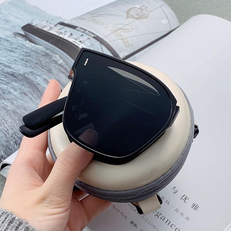 Солнцезащитные очки Складные Очки для близорукости Чехол TAC Солнцезащитные очки Складные Накладные очки для активного отдыха, путешествий, вождения