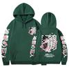 Женская унисекс-толстовка с капюшоном Attack on Titan Hoodie Hoodie