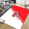 1. FC Köln Flannel Pattern Square Carpet,Area Rug,Carpet Rug for Living Room Bedroom Sofa Playroom Decor,Non-slip Floor Mat