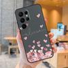 Персонализированный чехол с монограммой в горошек для Samsung Galaxy S23 S22 Ultra S20 S21 FE S9 S10 Note 10 Plus Note 20 Ultra