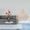Тропический держатель для салфеток с пальмовым листом, деревянная настенная art, креативный декор в джунглях для дома, ванной комнаты и ТВ