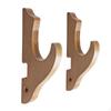 Elegant Wall Display Stand for , Natural Wood Support, Convenient Installation