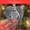 Heartfelt Angel Wings Christmas Memorial Ornament For Cherished Loved Ones Gift