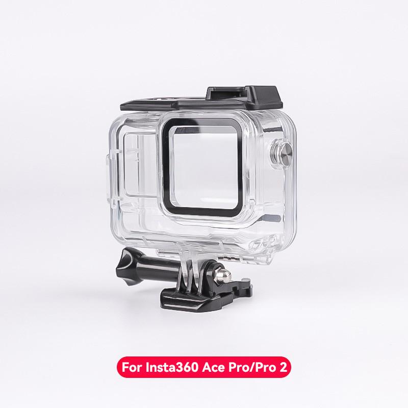 Водонепроницаемый корпус для Insta360 Ace Pro 2/Ace Pro, защитный кейс для дайвинга, легкая конструкция для защиты под водой на 60 м